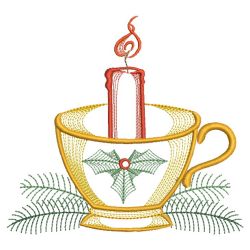Rippled Christmas Cardinal 15(Md) machine embroidery designs