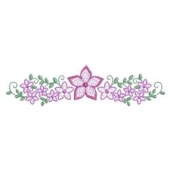 Rippled Heirloom Flowers 02(Md) machine embroidery designs