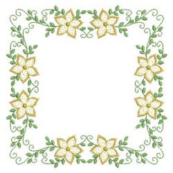 Rippled Heirloom Flowers 10(Md) machine embroidery designs