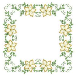 Rippled Heirloom Flowers 10(Lg) machine embroidery designs