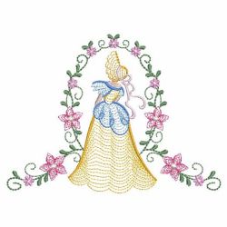 Rippled Sunbonnet Border(Lg) machine embroidery designs
