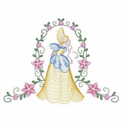 Rippled Sunbonnet Border(Sm) machine embroidery designs