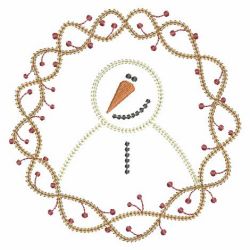 Folk Art Snowman 10(Md) machine embroidery designs