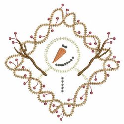 Folk Art Snowman 11(Sm) machine embroidery designs