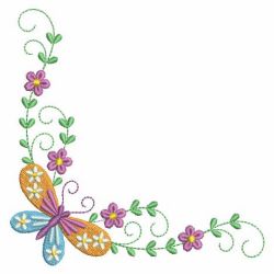 Heirloom Colorful Butterfly 1 02(Md) machine embroidery designs