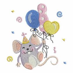 Cute Holiday Rat machine embroidery designs