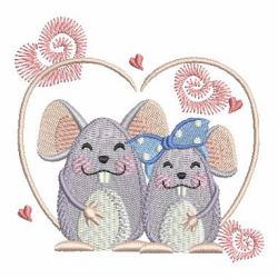 Cute Holiday Rat 02 machine embroidery designs