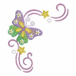 Heirloom Colorful Butterfly 2 05 machine embroidery designs
