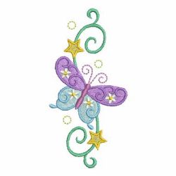 Heirloom Colorful Butterfly 2 07 machine embroidery designs