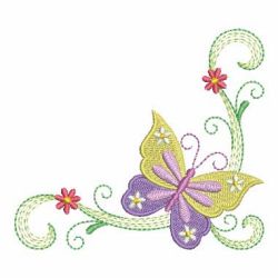 Heirloom Colorful Butterfly 2 10 machine embroidery designs