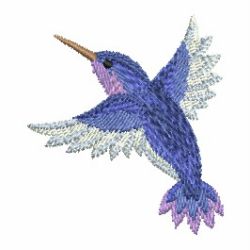 Watercolor Hummingbird 12 machine embroidery designs