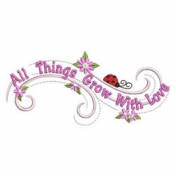 All Things Grow With Love 1 09 machine embroidery designs