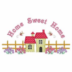 Home Sweet Home 04 machine embroidery designs