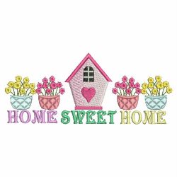 Home Sweet Home 12 machine embroidery designs