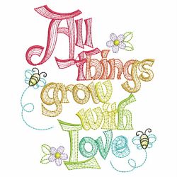 All Things Grow With Love 2 05 machine embroidery designs