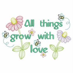 All Things Grow With Love 2 10 machine embroidery designs