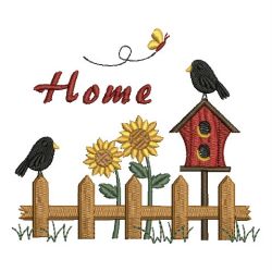 Country Home Sweet Home 03 machine embroidery designs