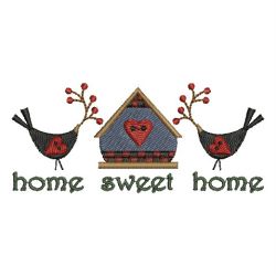 Country Home Sweet Home 04 machine embroidery designs