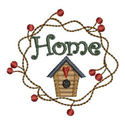 Country Home Sweet Home 05 machine embroidery designs