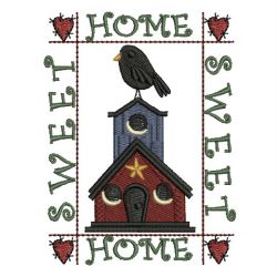 Country Home Sweet Home 09 machine embroidery designs