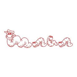 Redwork Following Mama 05(Sm) machine embroidery designs