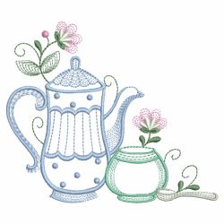 Vintage Tea Time 1 02(Md) machine embroidery designs