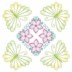 Heirloom Butterfly Blooms 03(Md) machine embroidery designs