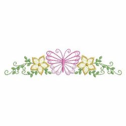 Heirloom Butterfly Blooms 07(Sm) machine embroidery designs