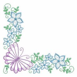 Heirloom Butterfly Blooms 11(Lg) machine embroidery designs