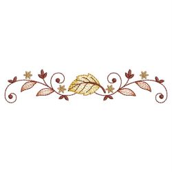 Rippled Autumn Leaves 07(Lg) machine embroidery designs