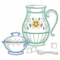 Vintage Tea Time 2 03(Md) machine embroidery designs