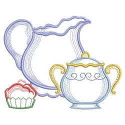 Vintage Tea Time 2 05(Md) machine embroidery designs