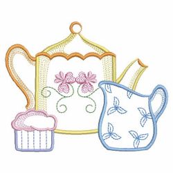 Vintage Tea Time 2 08(Md) machine embroidery designs