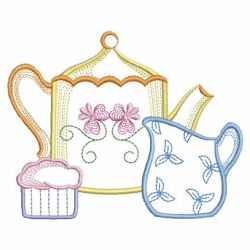 Vintage Tea Time 2 08(Sm) machine embroidery designs