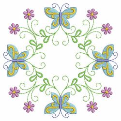 Heirloom Colorful Butterfly 3 04 machine embroidery designs