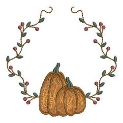 Primitive Wreath 04 machine embroidery designs