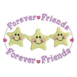 Friends Forever 03 machine embroidery designs