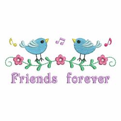 Friends Forever 05 machine embroidery designs