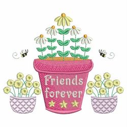 Friends Forever 08 machine embroidery designs
