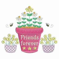 Friends Forever 08 machine embroidery designs
