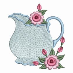 Tea Time machine embroidery designs