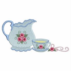 Tea Time 04 machine embroidery designs
