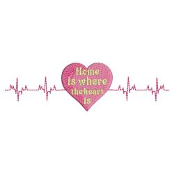 Home Is Where The Heart Is 09 machine embroidery designs