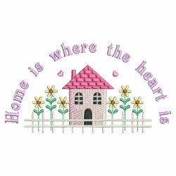 Home Is Where The Heart Is 10 machine embroidery designs