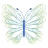 Rippled Gradient Butterfly 05(Lg)