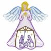 Rippled Nativity Angel 01(Sm)