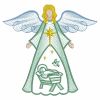 Rippled Nativity Angel 05(Md)