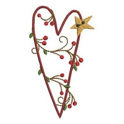 Primitive Sweet Hearts 08 machine embroidery designs