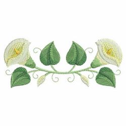 Watercolor Calla Lily 09(Lg) machine embroidery designs