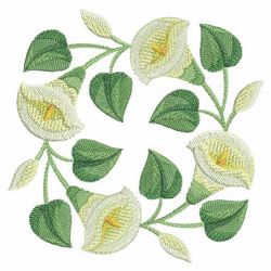 Watercolor Calla Lily 10(Lg) machine embroidery designs